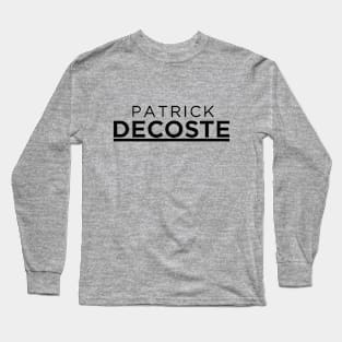 Patrick DeCoste - Logo Long Sleeve T-Shirt